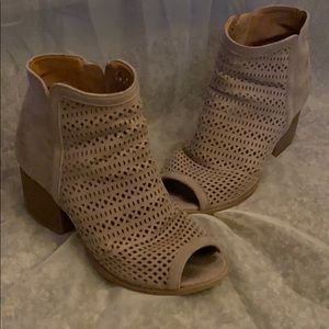 Laser cut booties